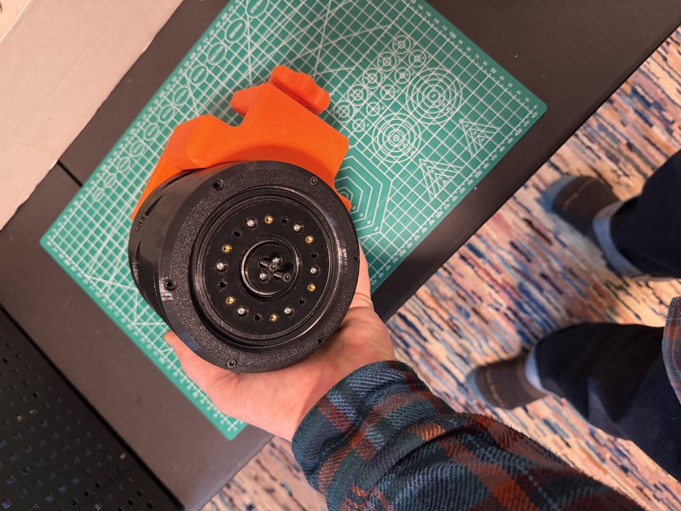3D-printed cycloidal actuator